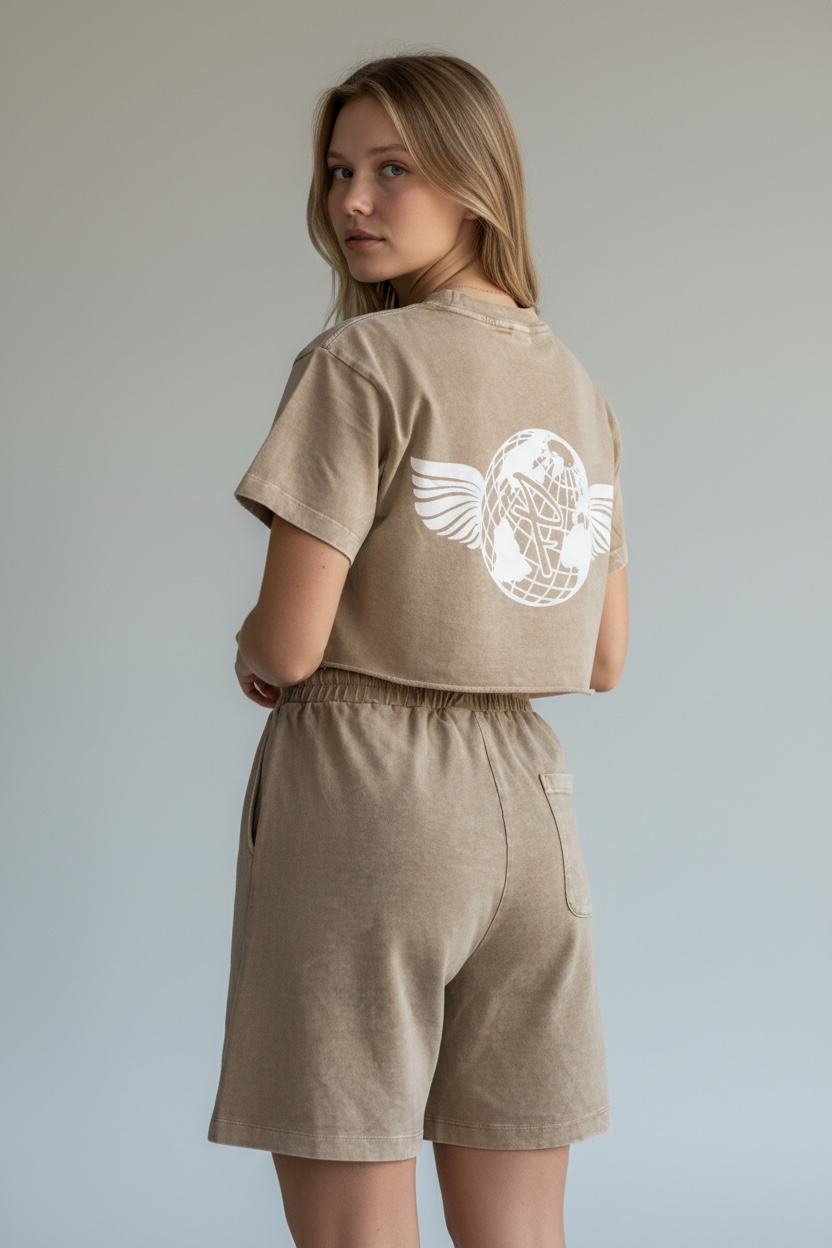 Above Short&Crop-top