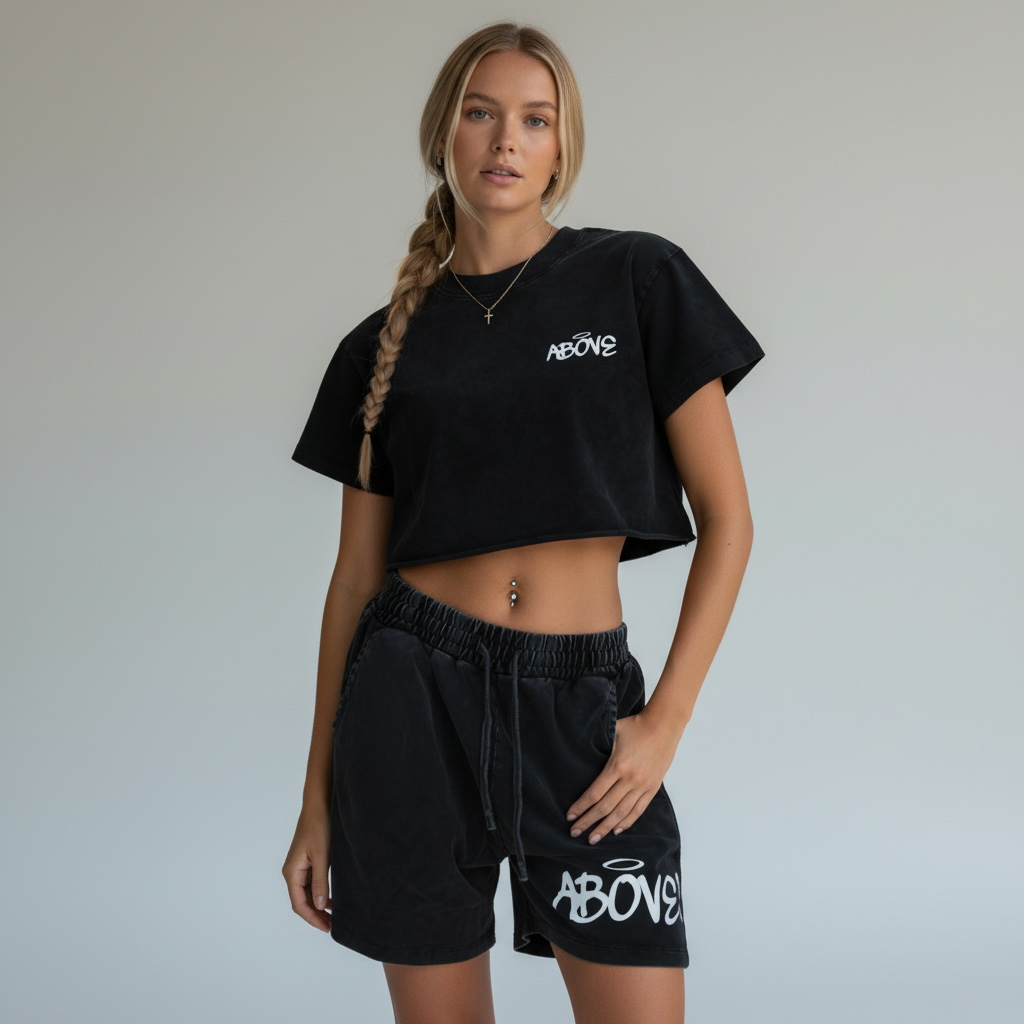 Above Short&Crop-top