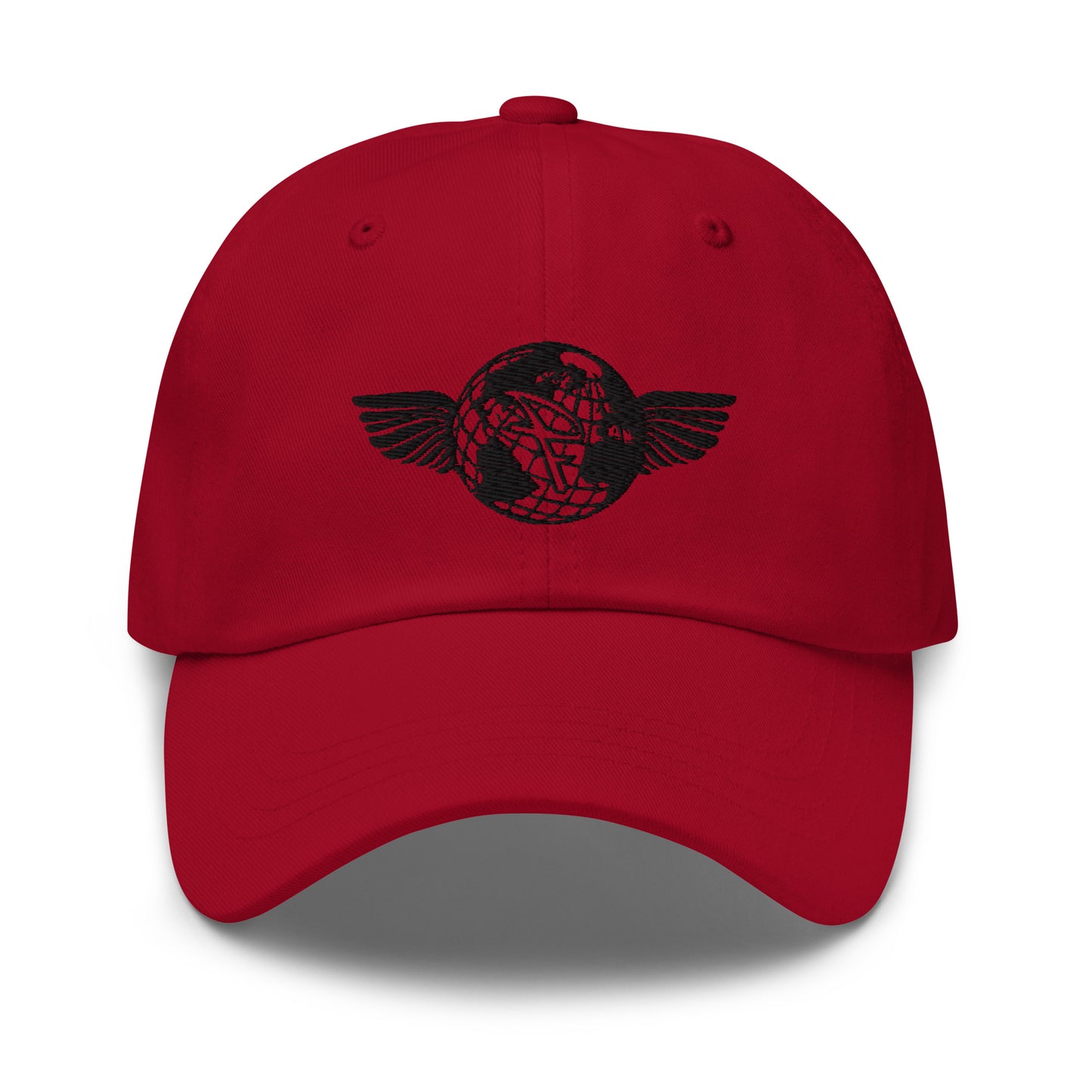 Red Old School Cap