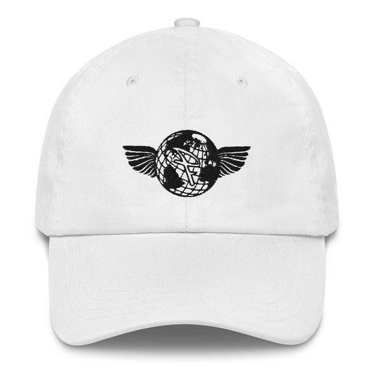 White Old School Cap